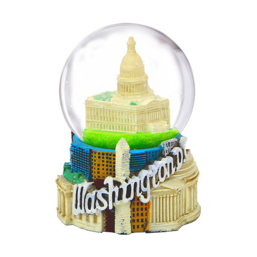 Mini Washington DC Snow Globe US Capitol
