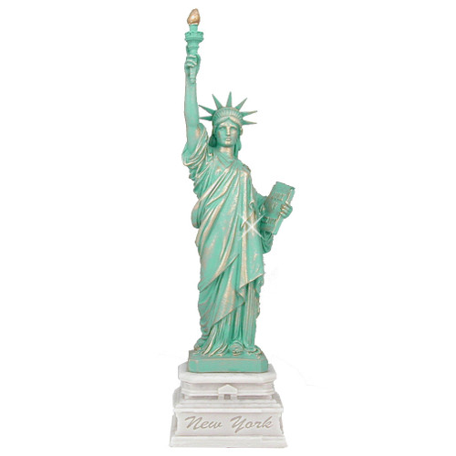 24 Inch Statue of Liberty Marble Statue