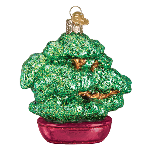 Bonsai Tree Glass Ornament