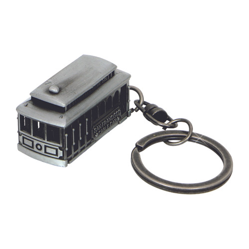 San Francisco Cable Car Key Chain 1.5 Inches