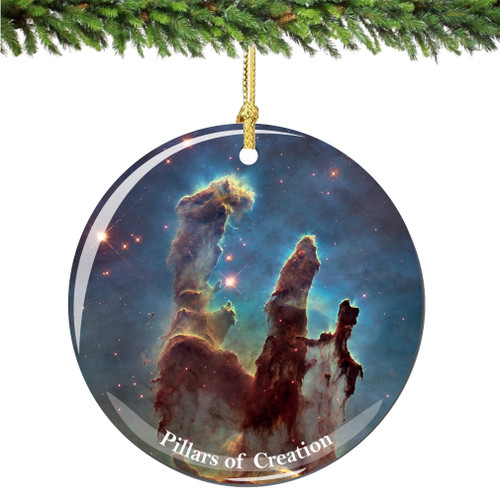 Nebula Christmas Ornament