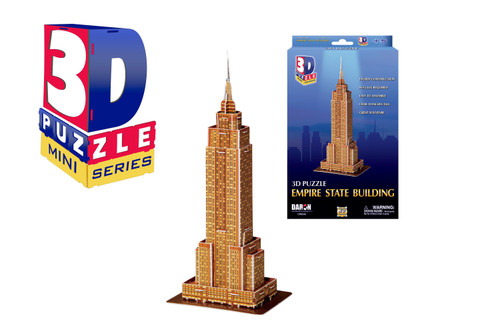 Mini 3D Empire State Building Puzzle 39 Pieces