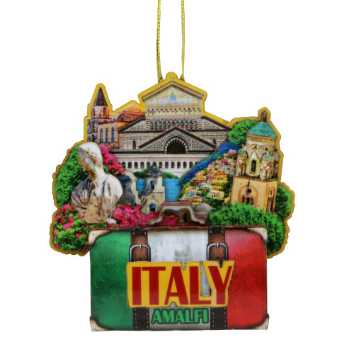3D Wooden Amalfi Ornament