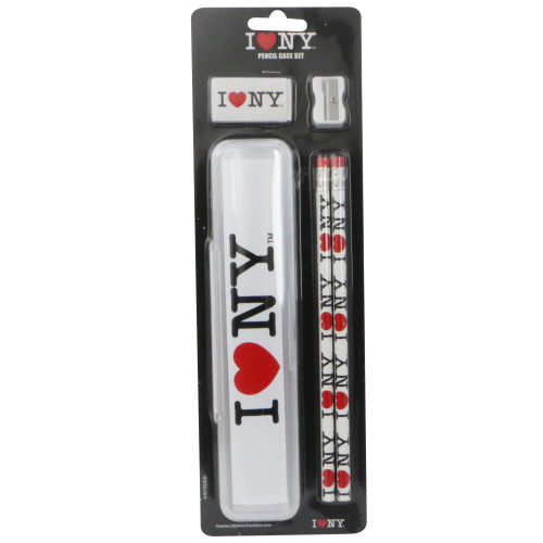 I Love NY Pencil Case Kit