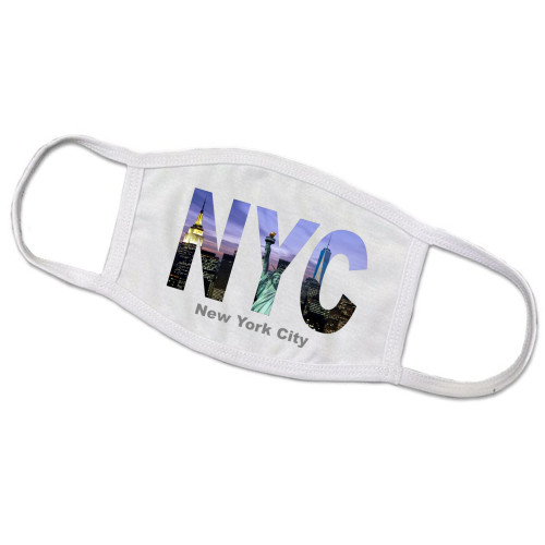 NYC Face Mask with Skyline