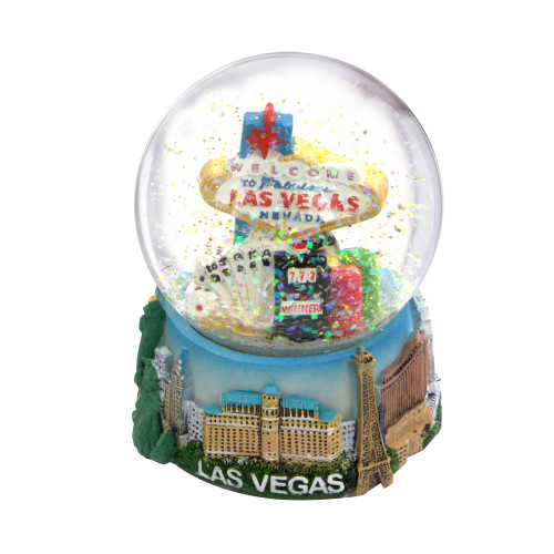 Las Vegas Snow Globe