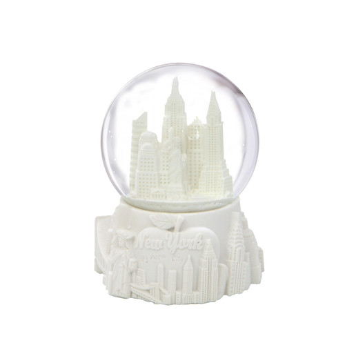 NYC Wedding Snow Globe