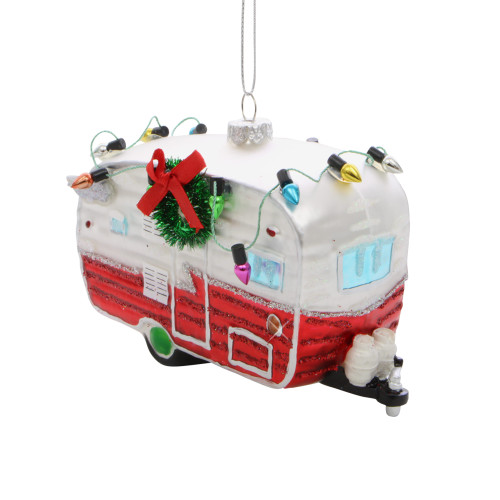 Camper Christmas Ornament