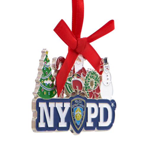 NYPD Christmas Ornament