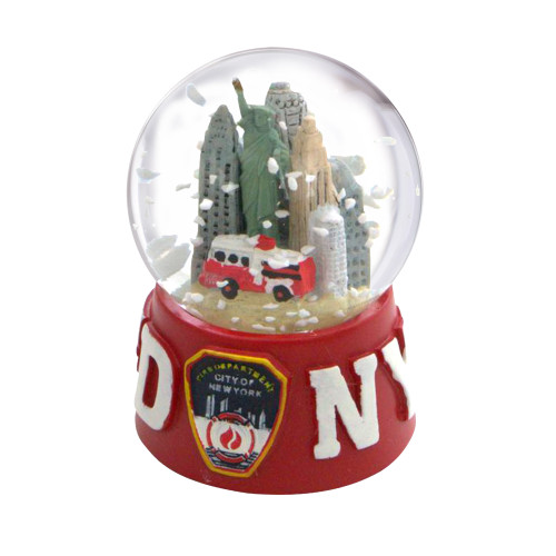 FDNY Snow Globe