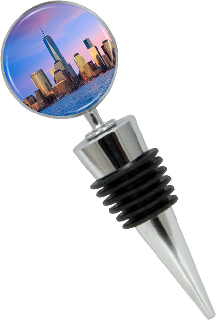 Freedom Tower Wine Bottle Stopper in Gift Box