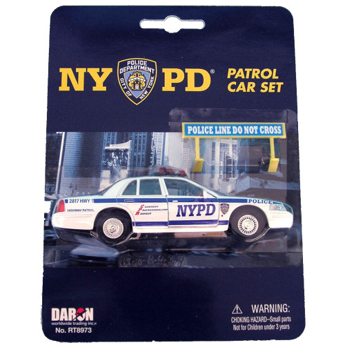 nypd car toy die cast