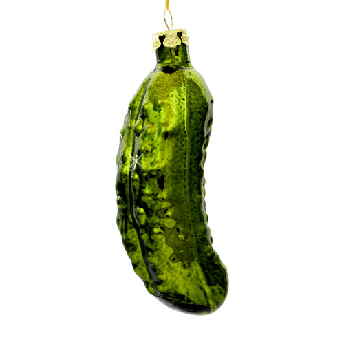 Pickle Glass Ornament