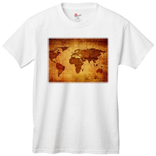 Antique World Map Apparel