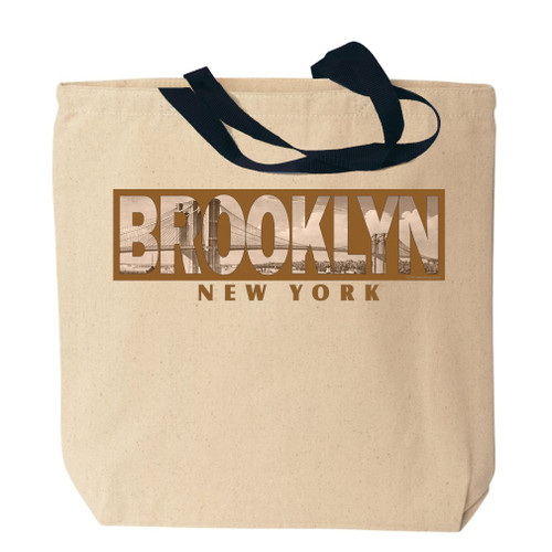 Brooklyn Photo Canvas Tote Bag