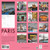 2025 Paris Calendar, Paris Glitz Wall Calendar