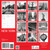 2025 New York Mini Calendar, Black and White Wall Calendar