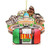 3D Rome Christmas Ornament