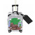 World Traveler Suitcase Italy Christmas Ornament