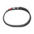 Black I Love NY Rubber Bracelet