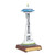 Seattle Space Needle Statue with Plaque 4.25in