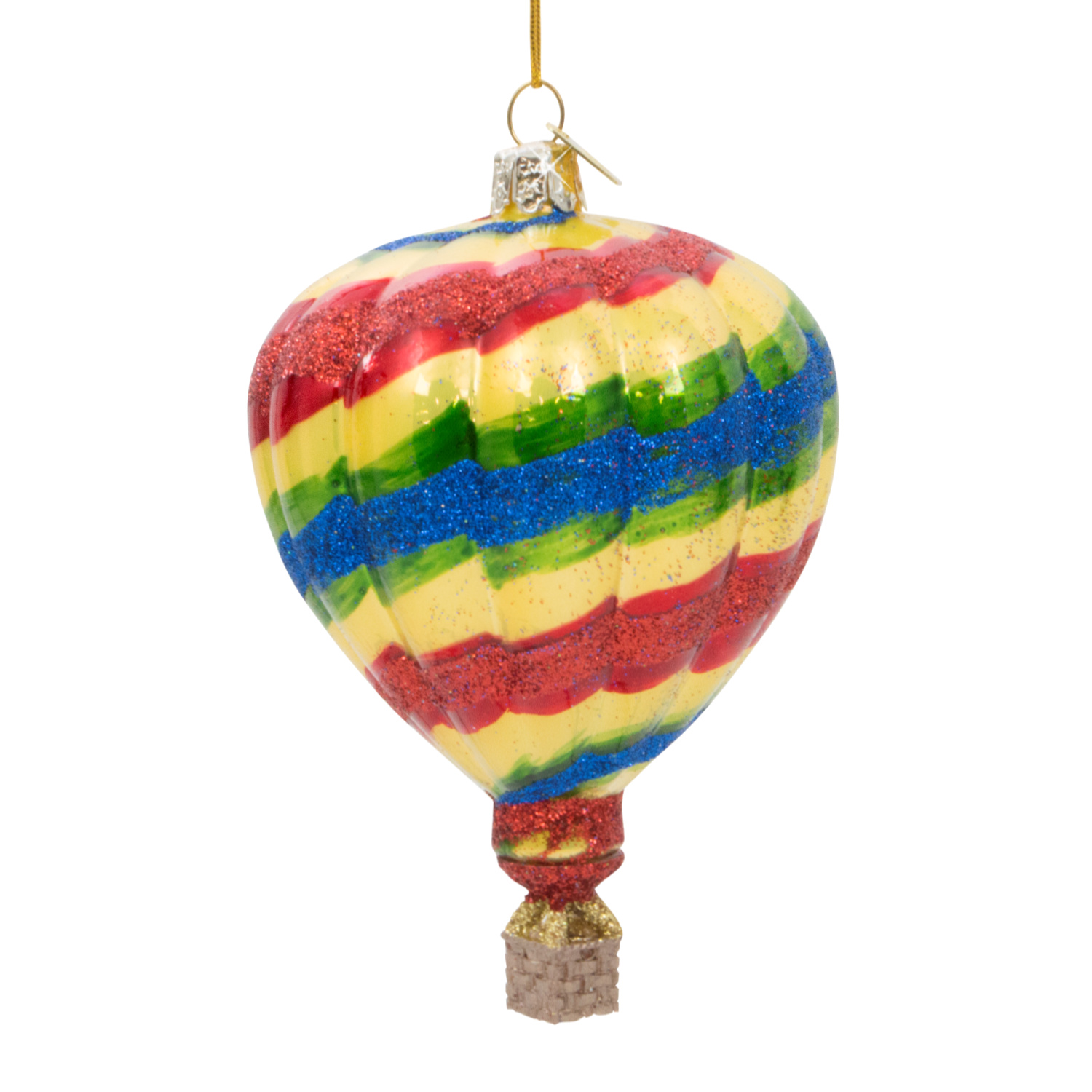Hot Air Balloon Christmas Ornament - Thumbnail 2