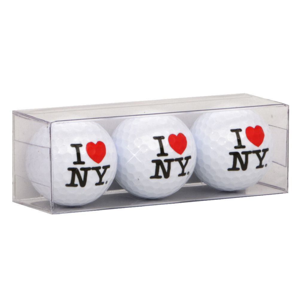 I Love NY Golf Ball - Thumbnail 3