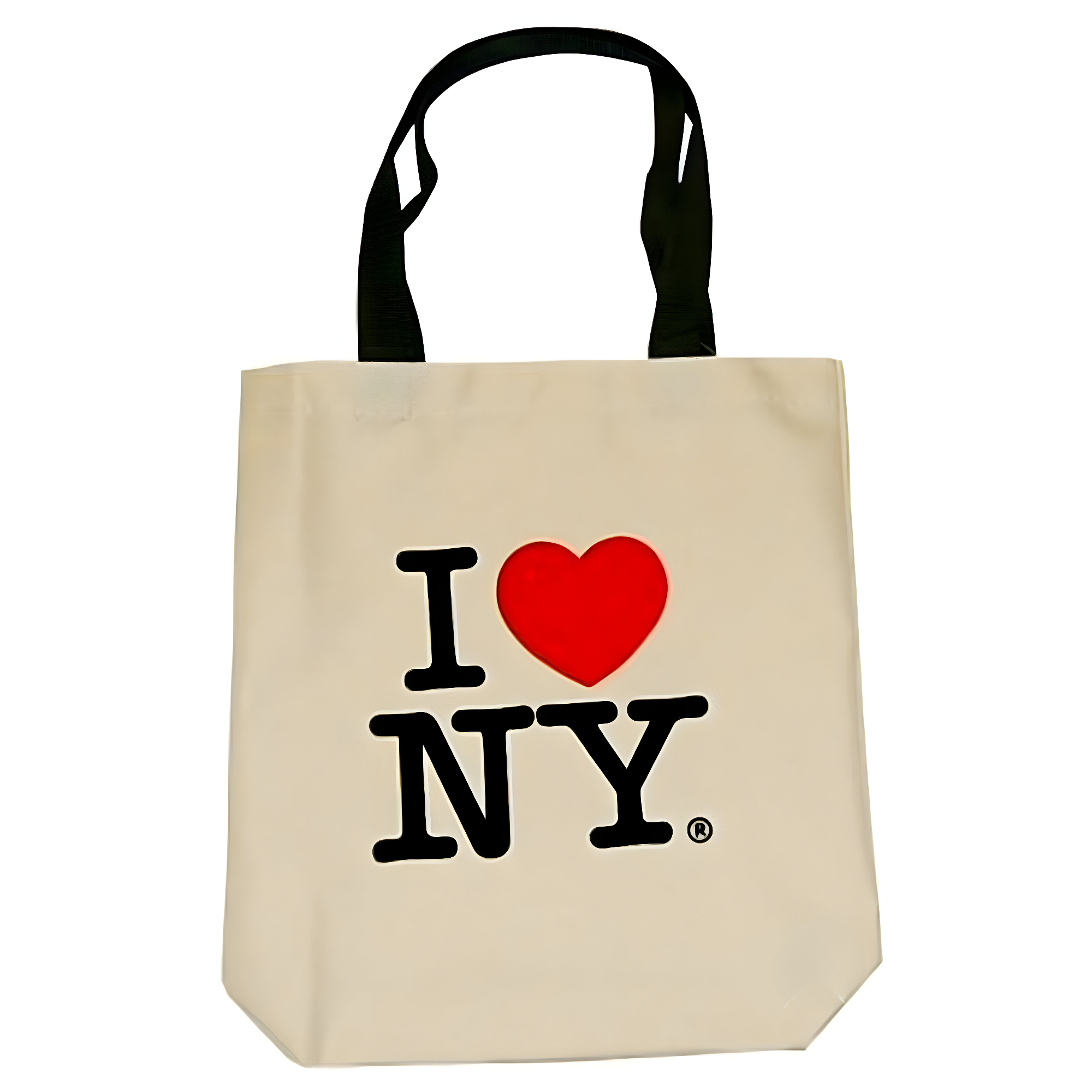 I Love NY Tote Bag Natural