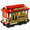 Musical San Francisco Cable Car Replica, wooden trolley