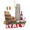 Italy Christmas Ornaments with Icons and Landmarks