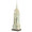 Glass Empire State Building Ornament - Silver