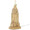 Golden Empire State Building Glass Ornaments