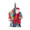 Polonaise French Santa Glass Santa Ornament