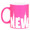 Hot Pink New York Mug