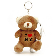 Torkia Stuffed I Love NY Souvenir Koala Keychain | I Love New York Gift 