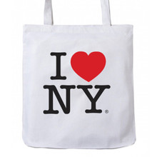 I Love NY Tote Bag White