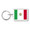 Mexican Flag Plastic Key Chain