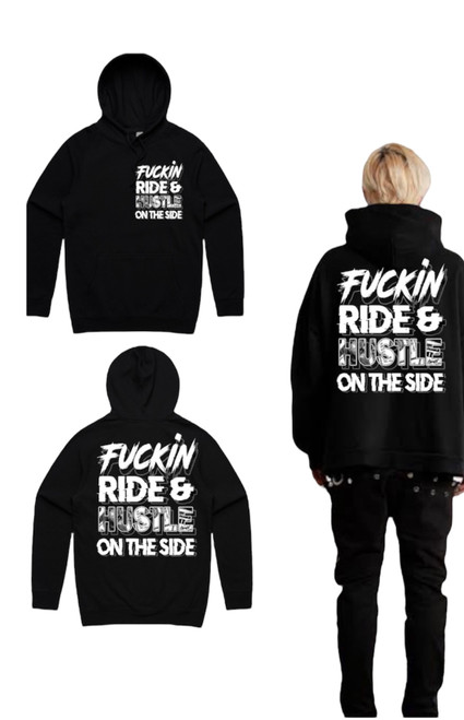 HUSTLE & RIDE HOOD