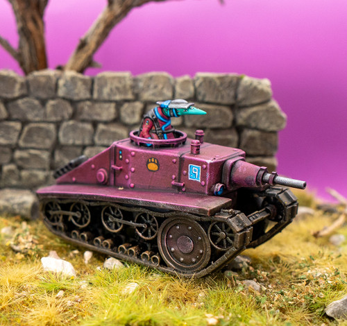 Clash of Rhyfles: Fidwog Shaedyn Fighting Tractor