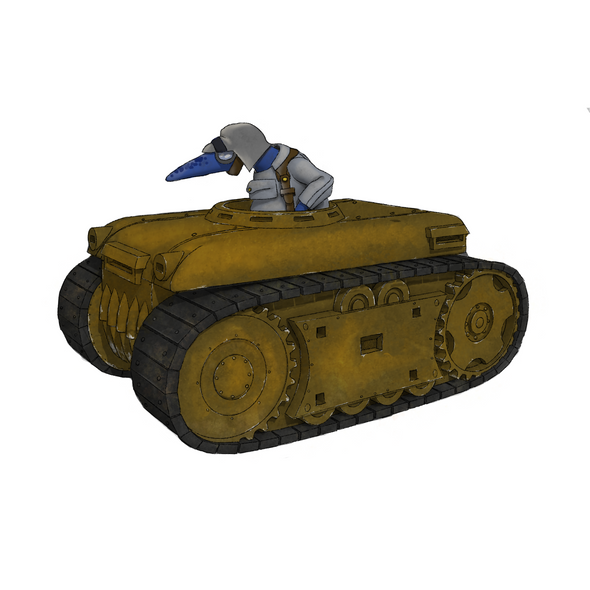 Easky Gyflaem Patrol Tractor (15mm)