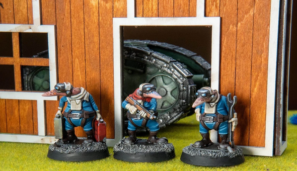 Clash of Rhyfles: Coftyran Tractor Crew