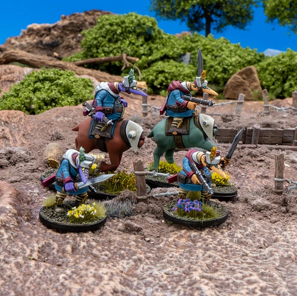 Clash of Rhyfles: Coftyran Cavalry Officers