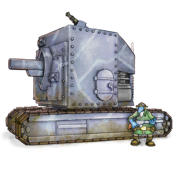 Crusader Baeliog Heavy Tractor (15mm)