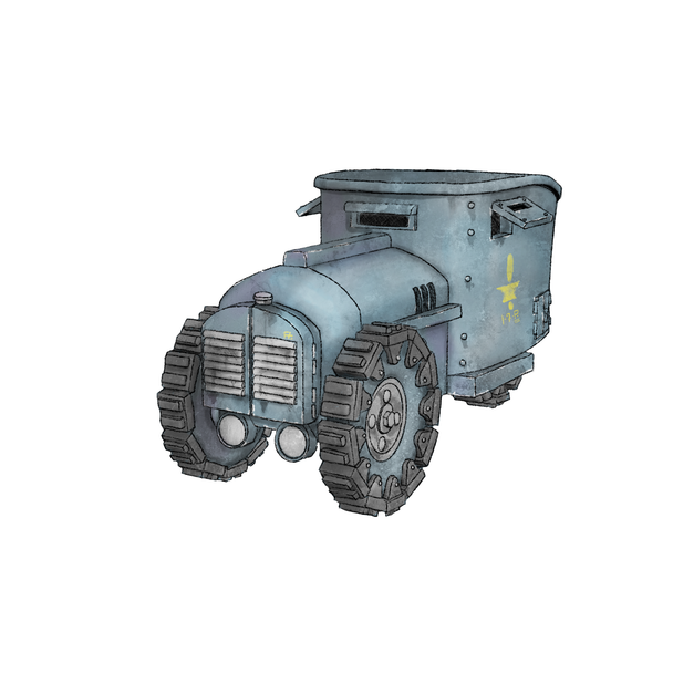 Crusader Scout Wagon (15mm)