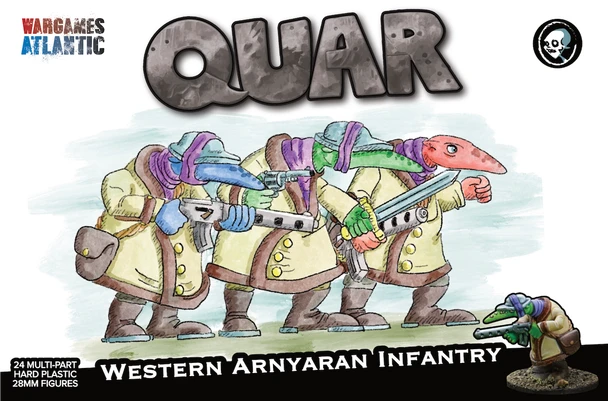 Clash of Rhyfles: Western Arnyaran Rhyflers (Hard Plastic)