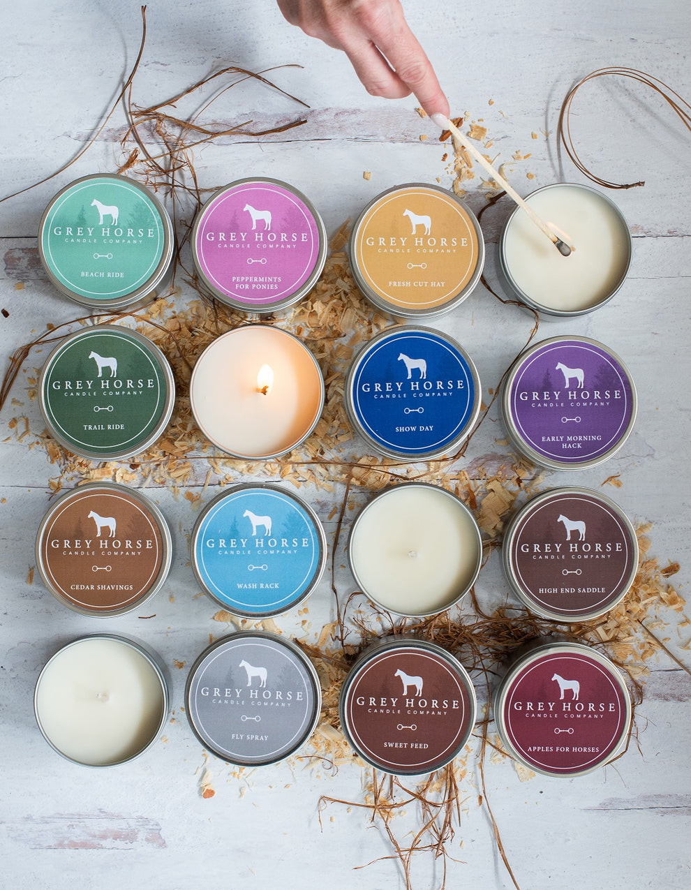 Grey Horse Candle Co. Candle