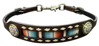 Leather serape wither strap