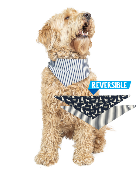 Reversible Dog Bandanas