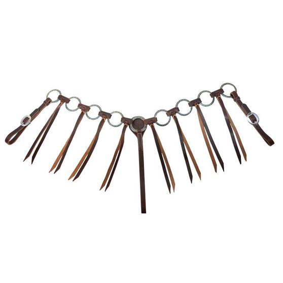 Ring and tassel breast collar