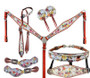 Floral Print Tack Set